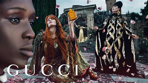 gucci bloom campaign|Gucci: Bloom Campaign with Anjelica Huston, Florence Welch, .